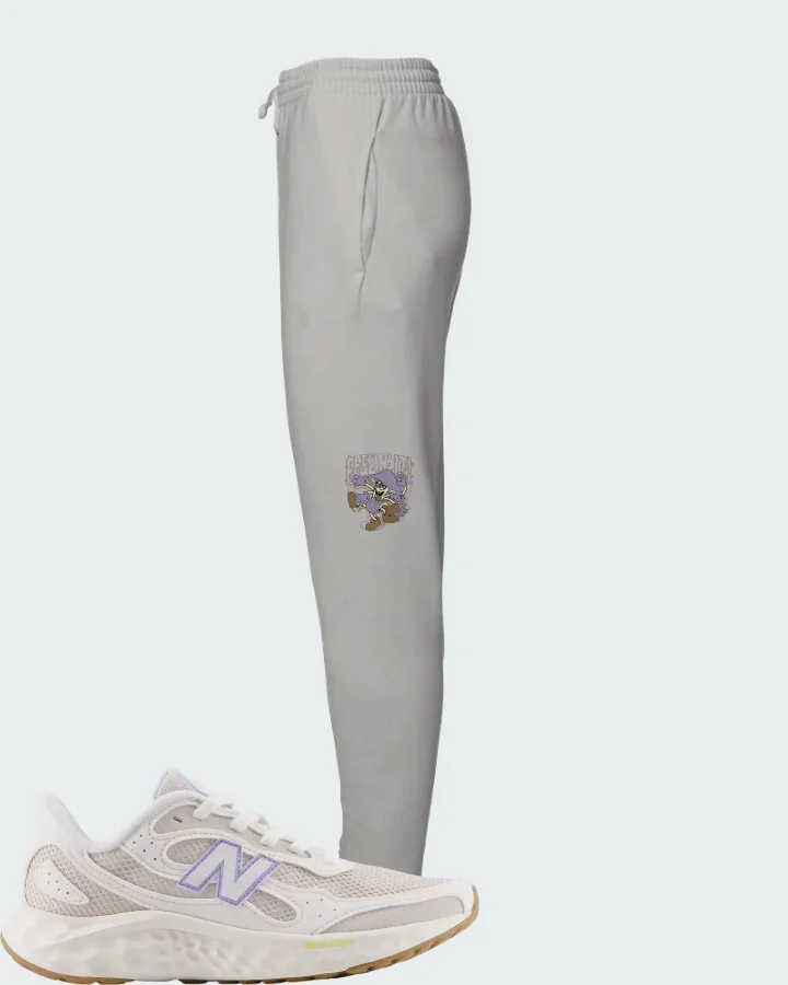 New Balance Fresh Foam Arishi v4 Tiralux Sea Salt with Timberwolf Daybreak Matching Joggers