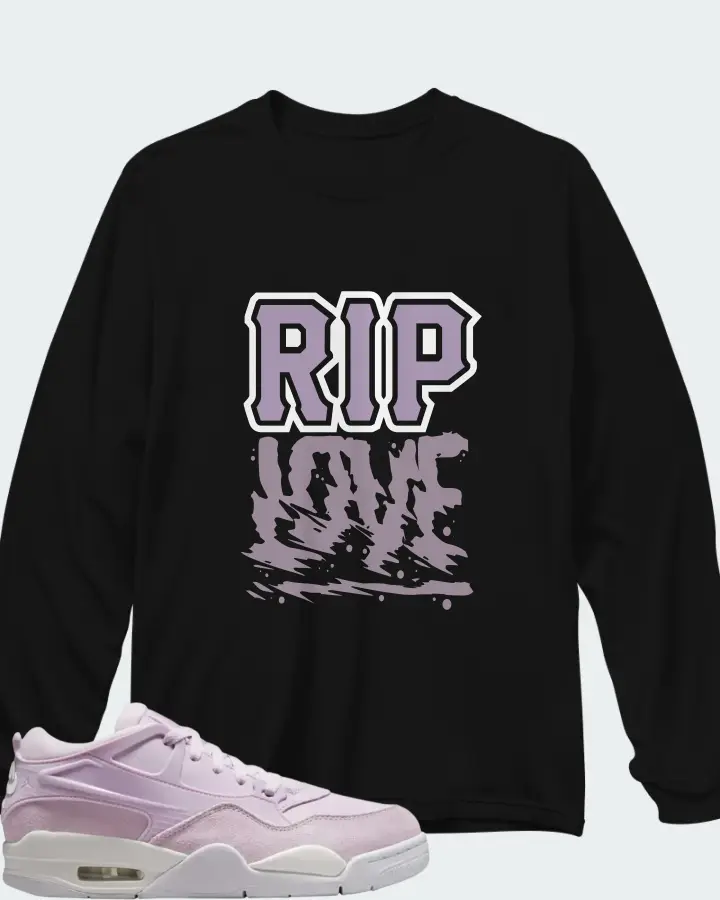 Air Jordan 4 RM Doll Matching Long Sleeve T-Shirt