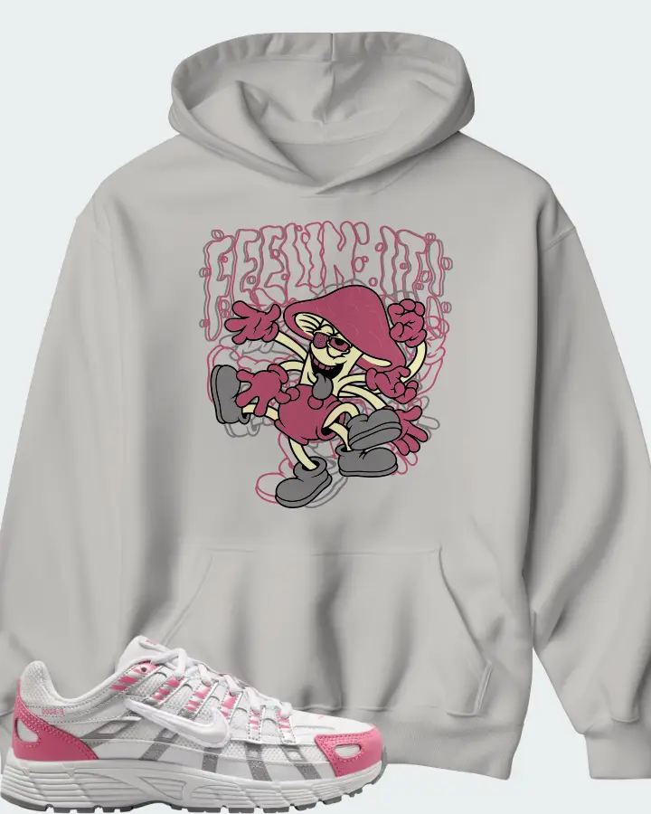 Nike P-6000 GS Off-White Peony Matching Hoodie