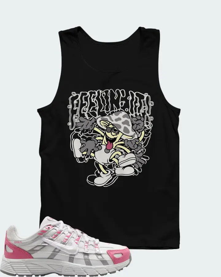 Nike P-6000 GS Off-White Peony Matching Tank Top