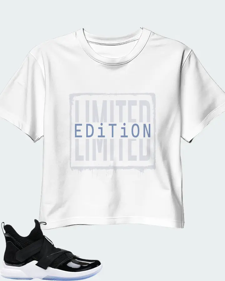 Nike LeBron Soldier 12 SFG Sneaker Matching White Crop Top - LIMITED EDITION