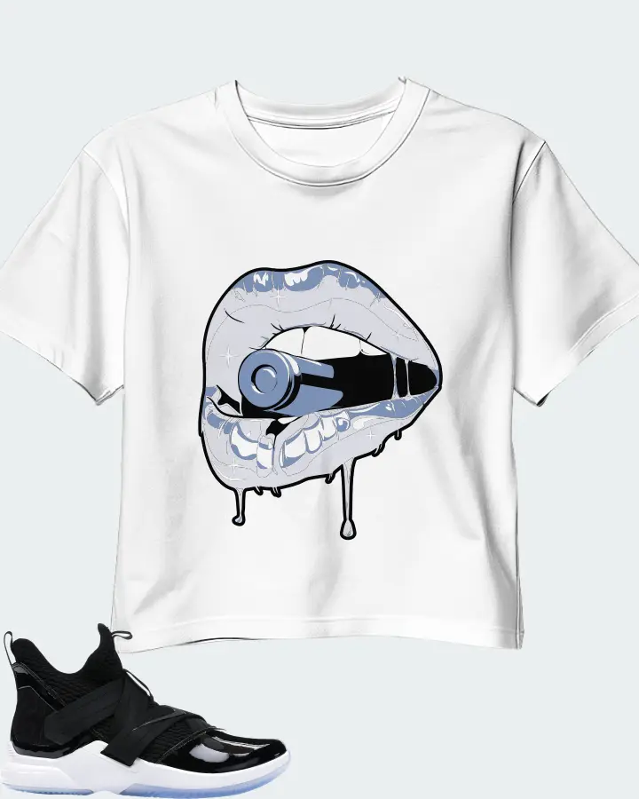 Nike LeBron Soldier 12 SFG Sneaker Matching White Crop Top - Kiss of Death