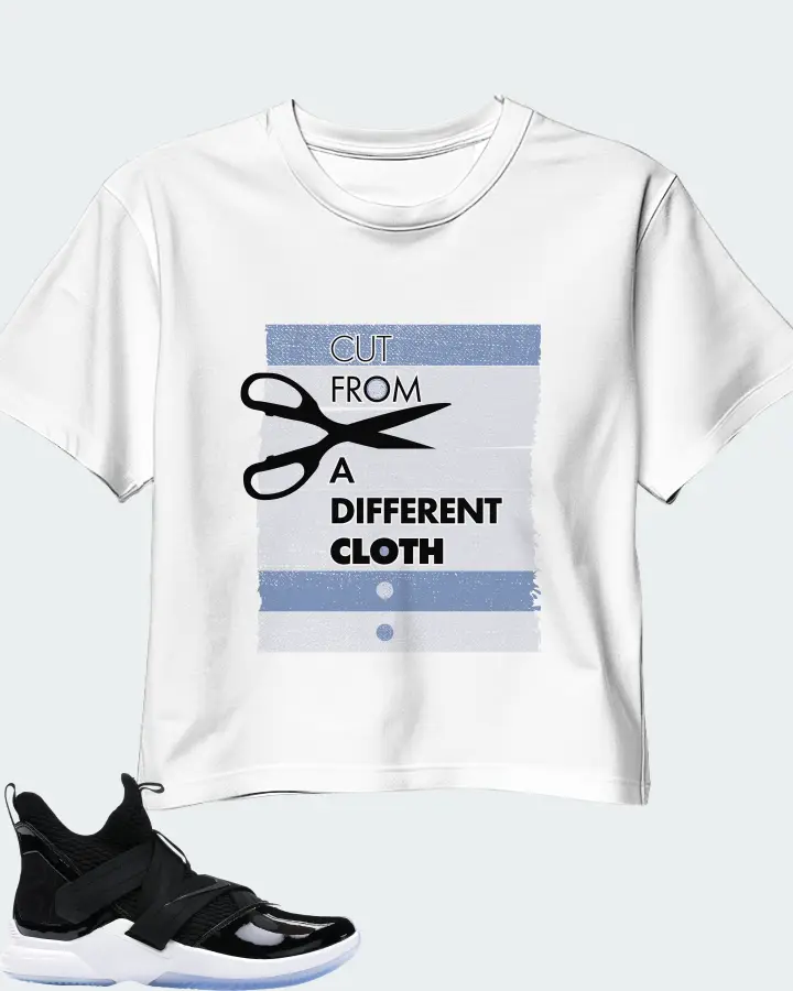 Nike LeBron Soldier 12 SFG Sneaker Matching White Crop Top - Cut From a Different Cloth