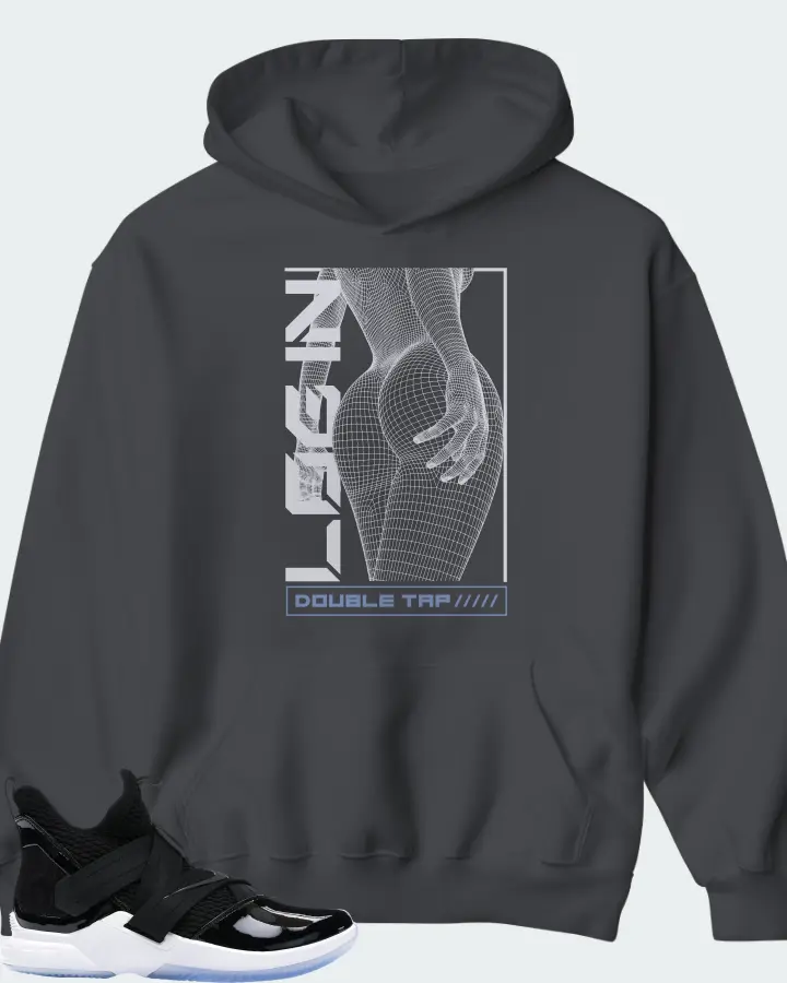 Hoodie in Dark Grey