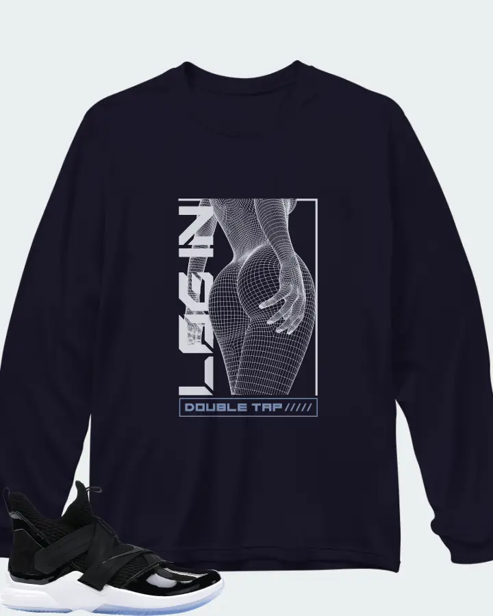 Long Sleeve T-Shirt in Navy