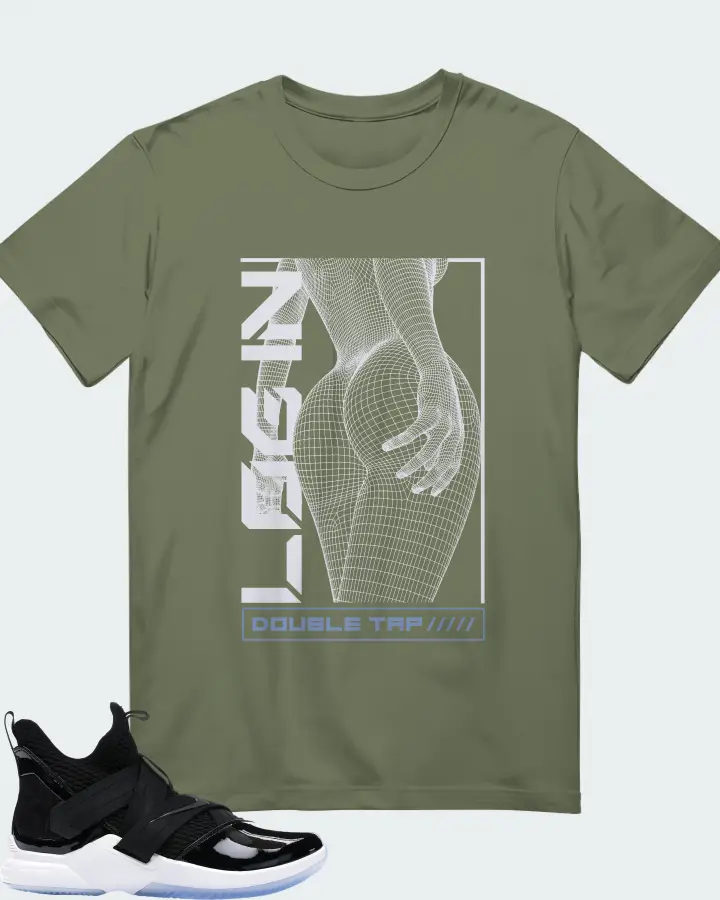 T-Shirt in Olive