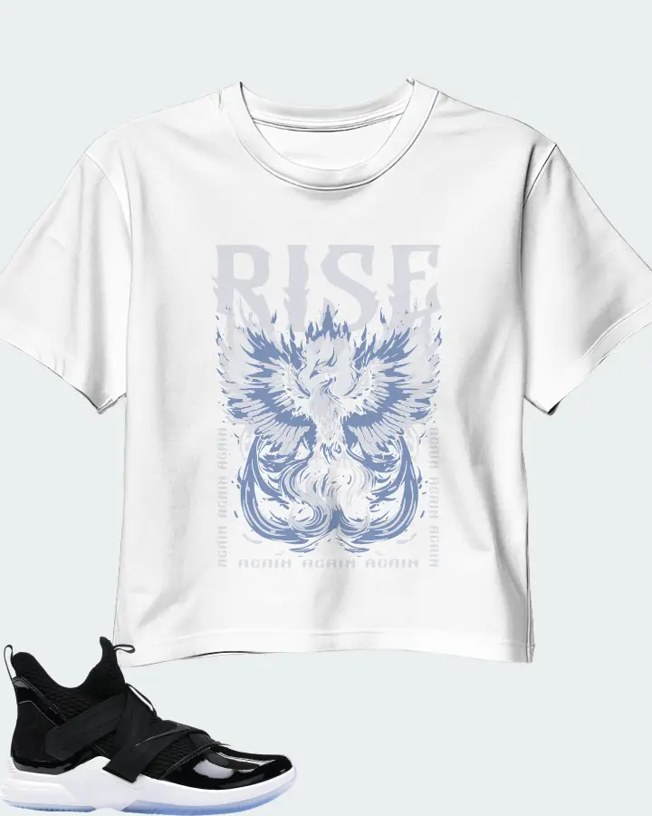 Nike LeBron Soldier 12 SFG Sneaker Matching White Crop Top - RISE