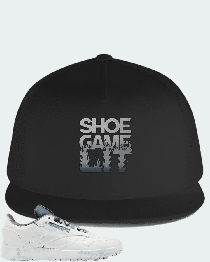 Reebok Classic Leather Tabi Sneaker Matching Black Hat - Shoe Game Lit Refreshed