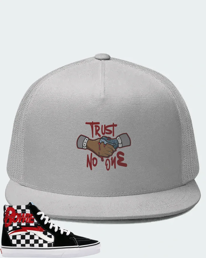 Vans Sk8-Hi Sneaker Matching White Hat - Trust No One