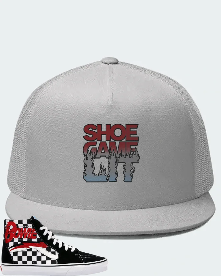 Vans Sk8-Hi Sneaker Matching White Hat - Shoe Game Lit Refreshed