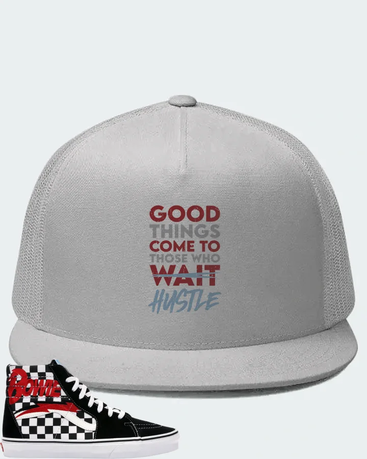 Vans Sk8-Hi Sneaker Matching White Hat - Good Things Come