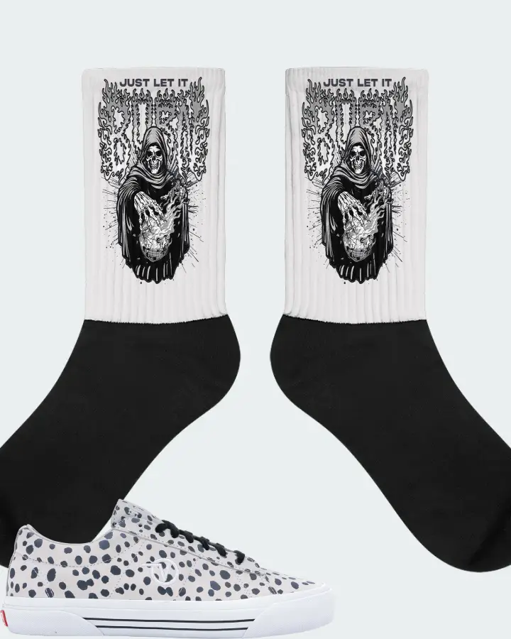 Socks in White
