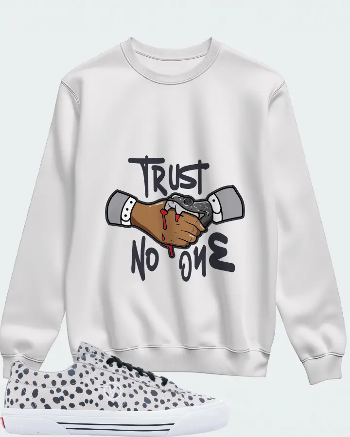 Sweatshirt in White