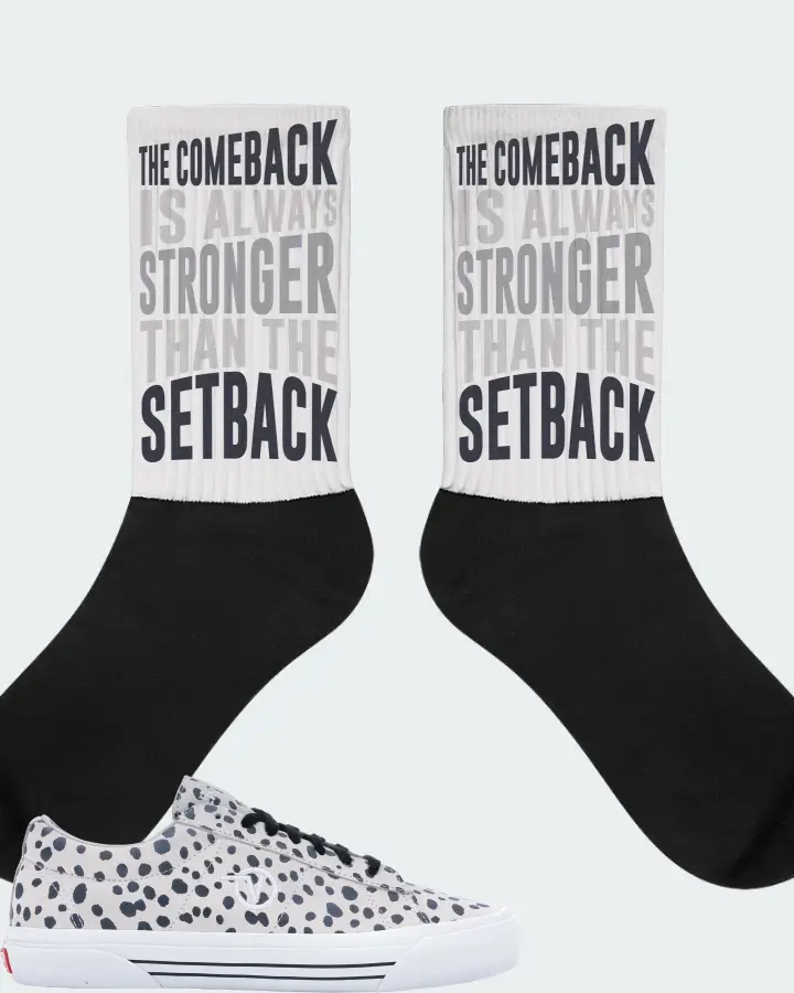 Socks in White