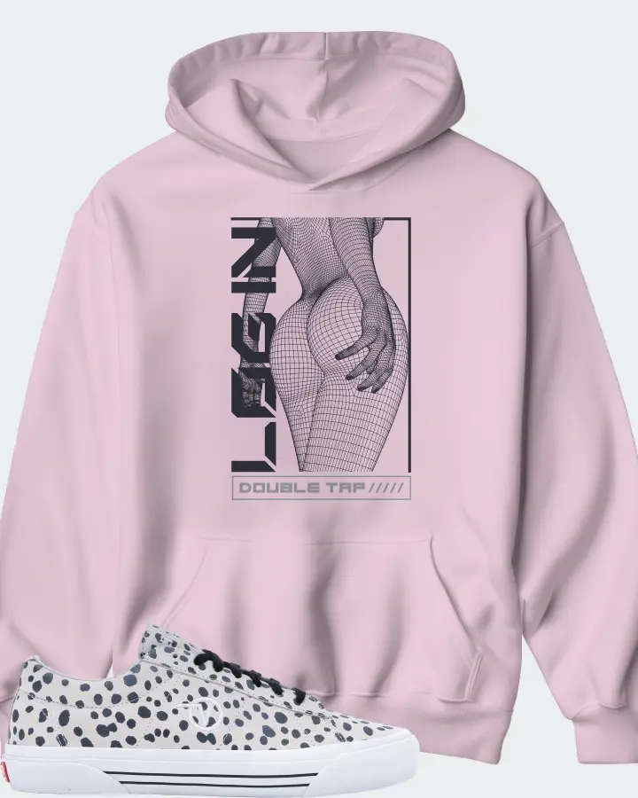 Hoodie in Pink