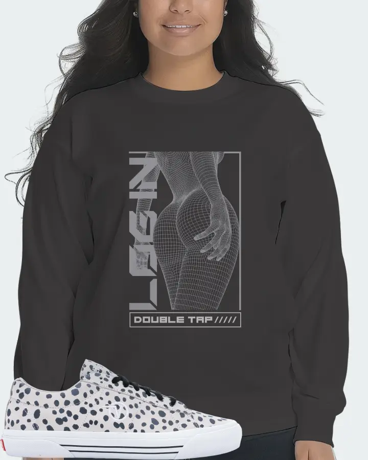 Vans Sid Pro Sneaker Matching Dark Grey Long Sleeve T-Shirt (LOGIN) - View 7