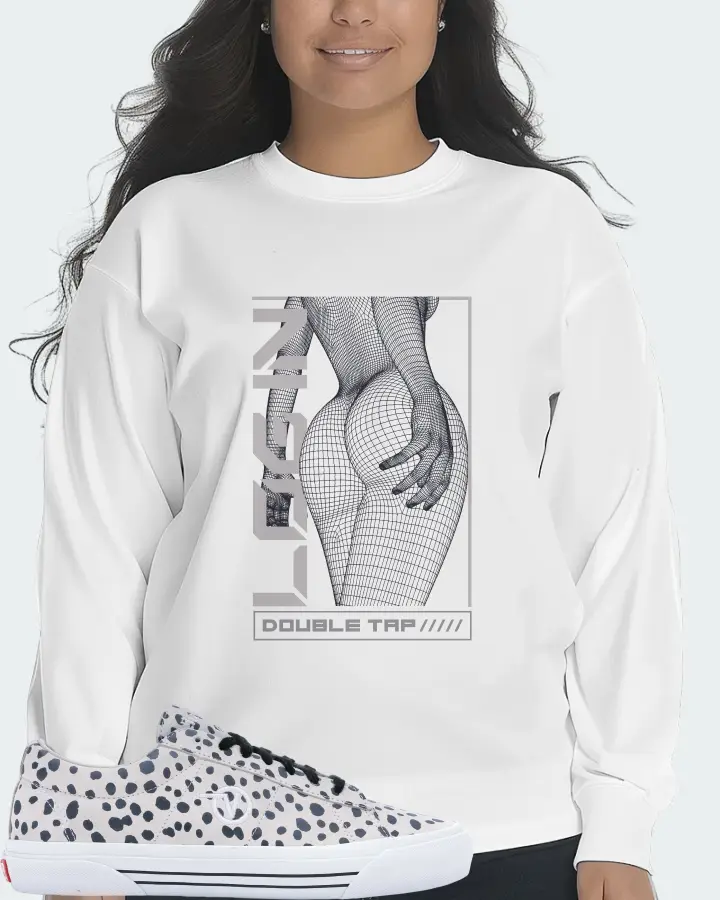 Vans Sid Pro Sneaker Matching White Long Sleeve T-Shirt (LOGIN) - View 7