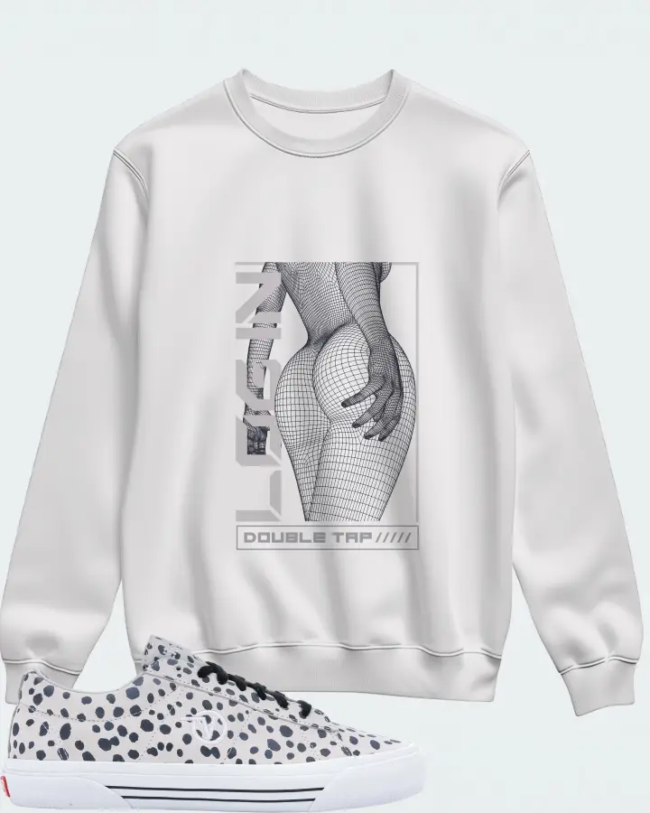Sweatshirt in White