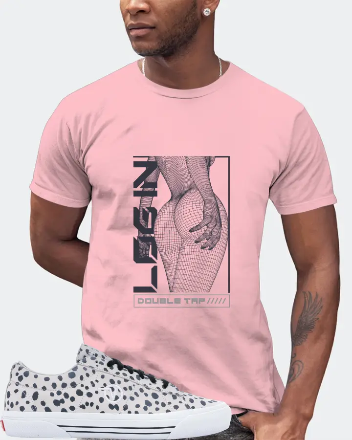 Vans Sid Pro Sneaker Matching Pink Kid's T-Shirt (LOGIN) - View 2