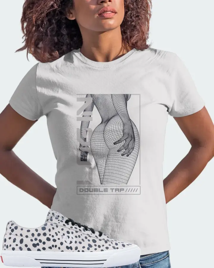 Vans Sid Pro Sneaker Matching White Kid's T-Shirt (LOGIN) - View 3