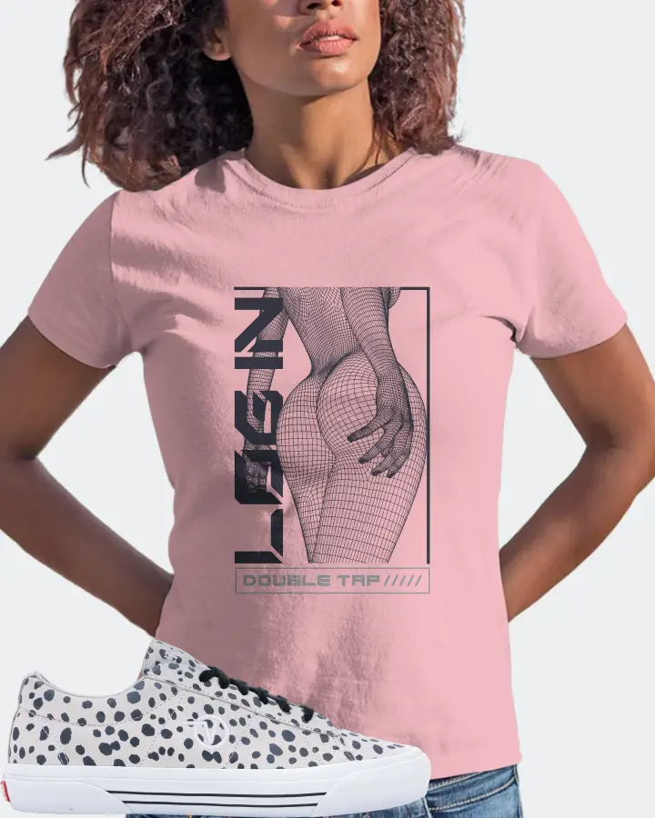 Vans Sid Pro Sneaker Matching Pink Kid's T-Shirt (LOGIN) - View 3