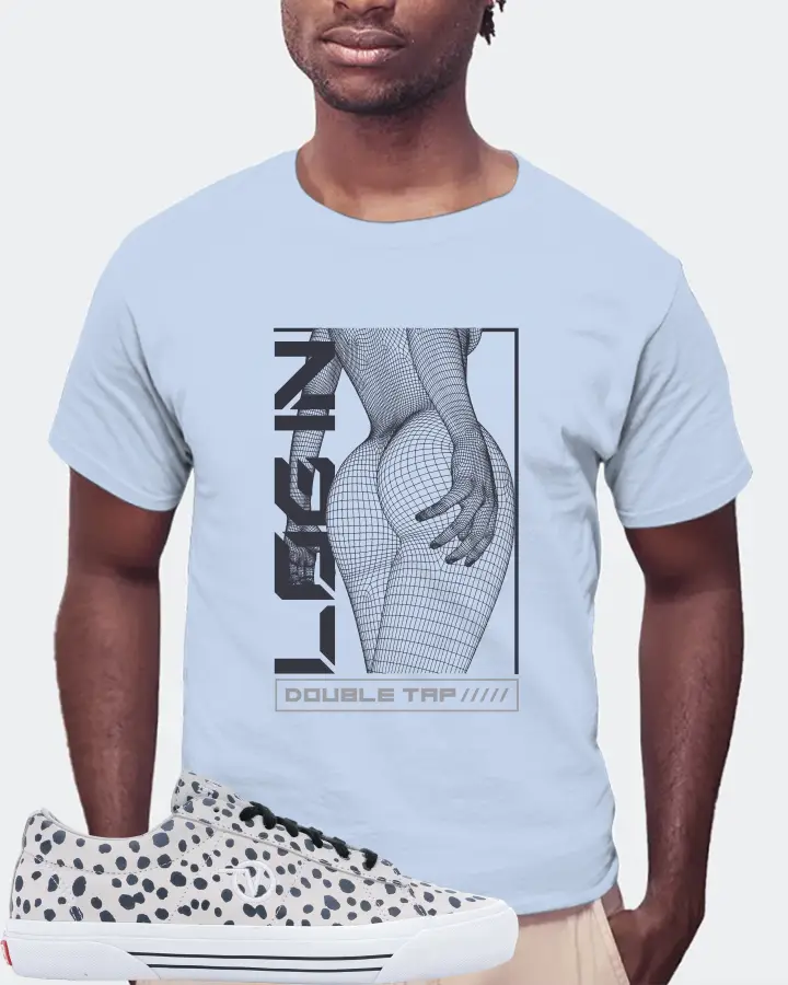 Vans Sid Pro Sneaker Matching Baby Blue T-Shirt (LOGIN) - View 4