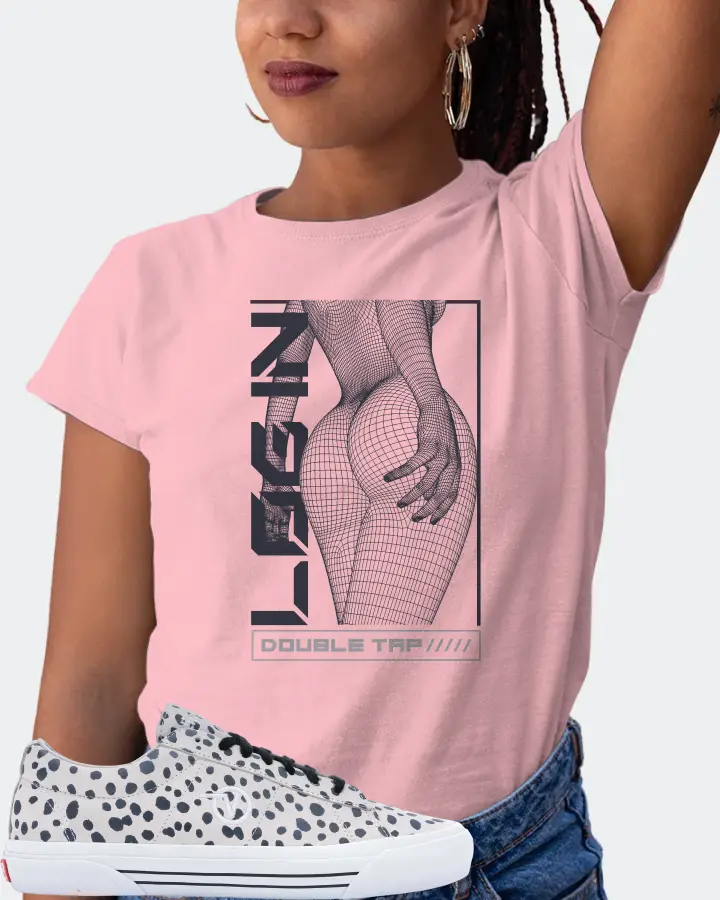 Vans Sid Pro Sneaker Matching Pink Kid's T-Shirt (LOGIN) - View 5