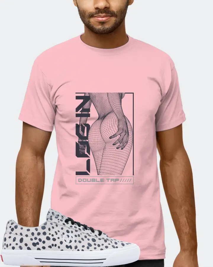 Vans Sid Pro Sneaker Matching Pink Kid's T-Shirt (LOGIN) - View 6