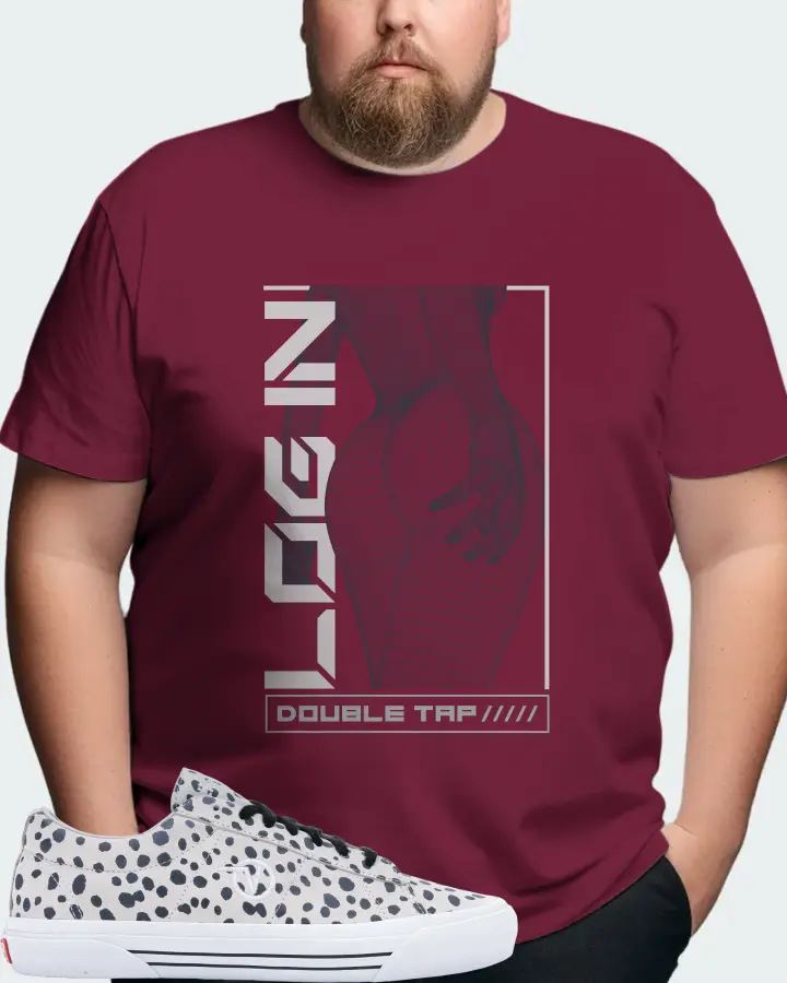 Vans Sid Pro Sneaker Matching Maroon Kid's T-Shirt (LOGIN) - View 8