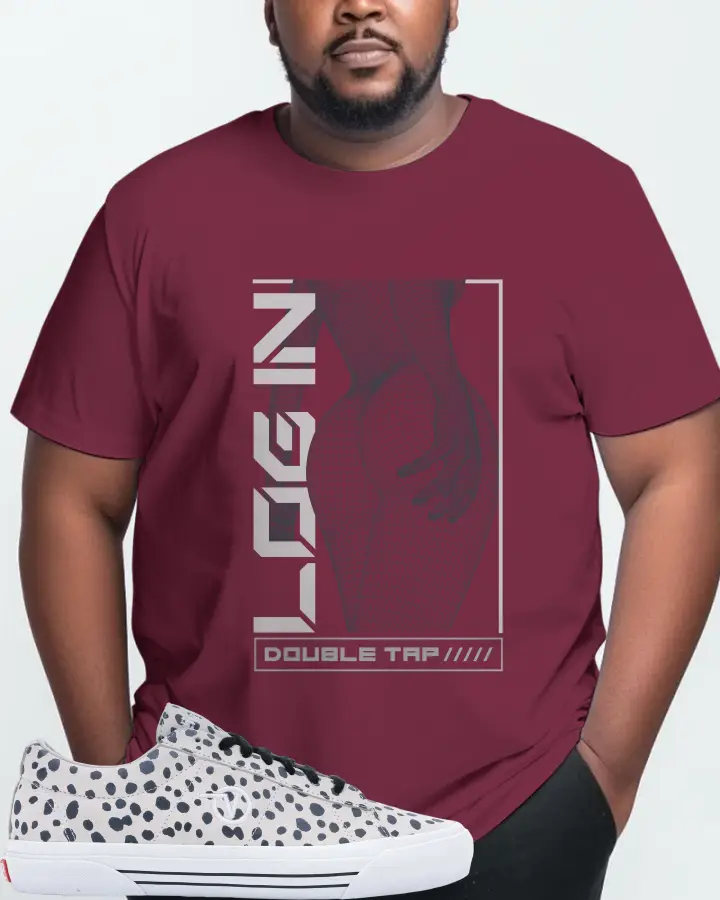 Vans Sid Pro Sneaker Matching Maroon Kid's T-Shirt (LOGIN) - View 10