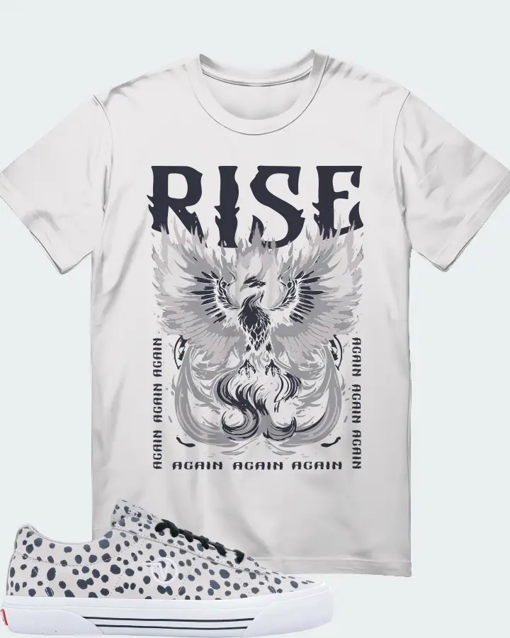 Vans Sid Pro Sneaker Matching White Kid's T-Shirt - RISE