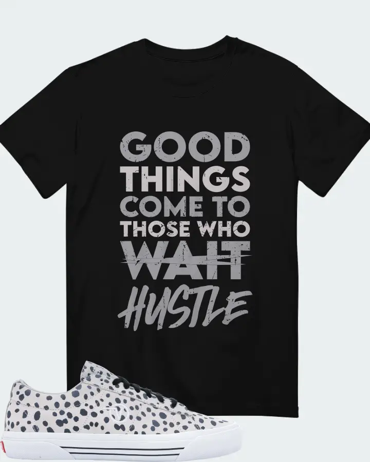 Vans Sid Pro Sneaker Matching Black T-Shirt - Good Things Come