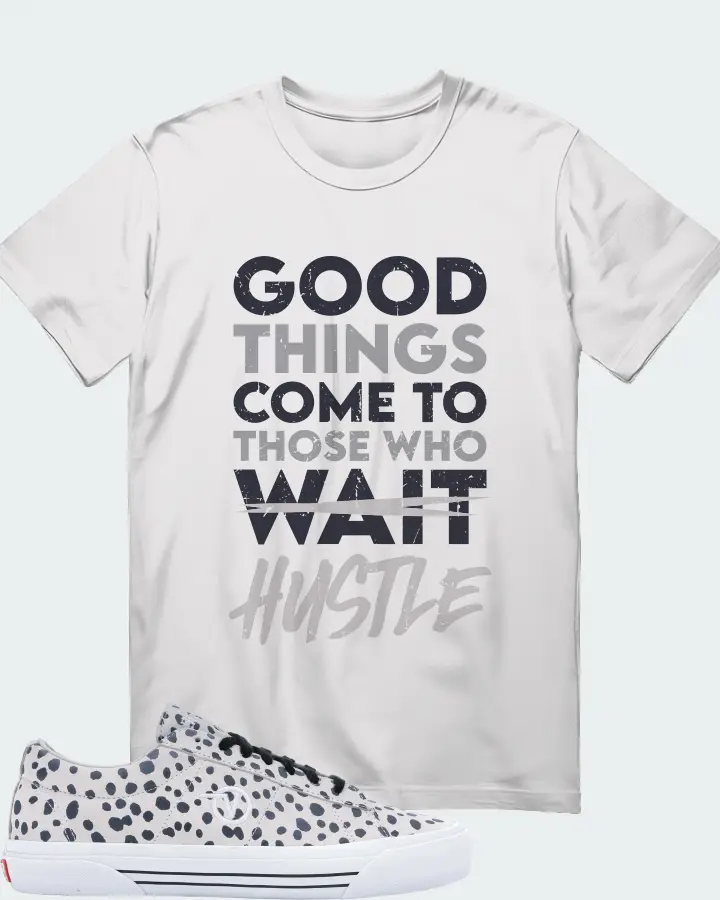 Vans Sid Pro Sneaker Matching White Kid's T-Shirt - Good Things Come
