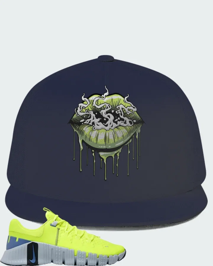 NIke Free Metcon 5 Volt Wolf Grey Matching Hat