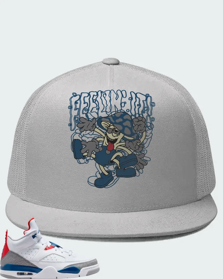 Air Jordan Sons of Mars Low True Blue Matching Hat