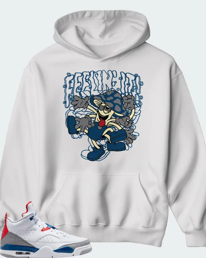 Air Jordan Sons of Mars Low True Blue Matching Hoodie