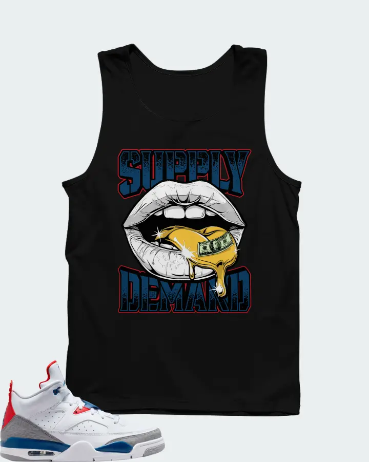 Air Jordan Sons of Mars Low True Blue Matching Tank Top