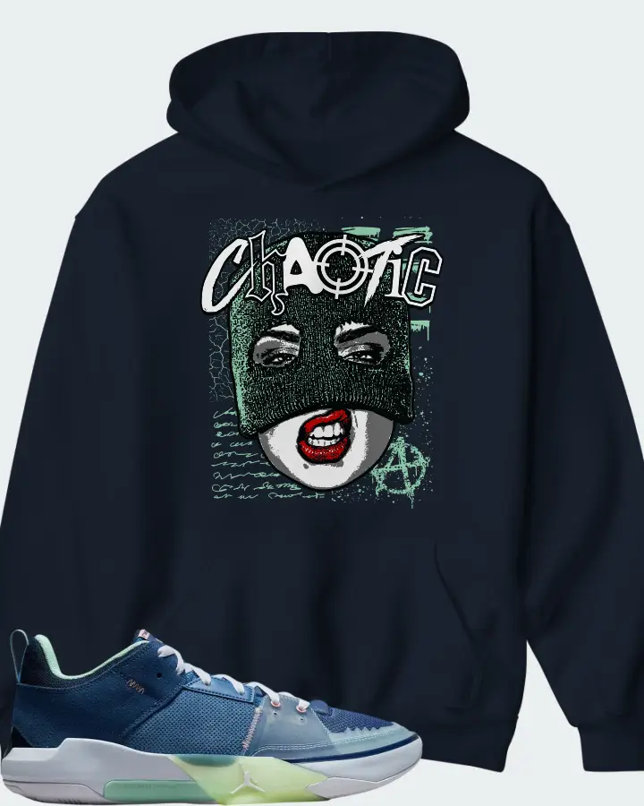 Air Jordan One Take 5 Stone Blue Matching Hoodie
