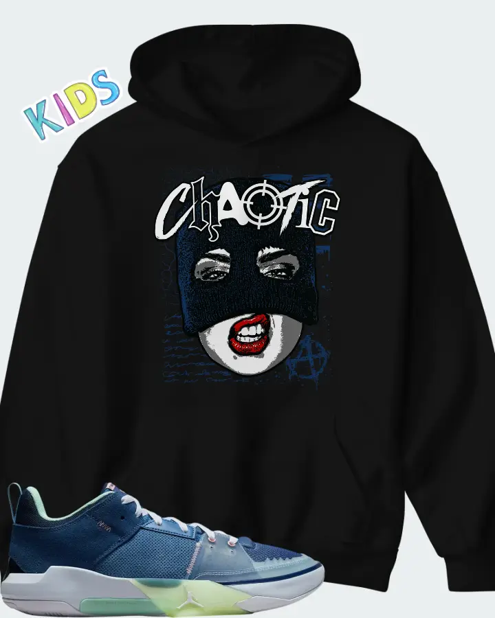 Air Jordan One Take 5 Stone Blue Matching Kid's Hoodie
