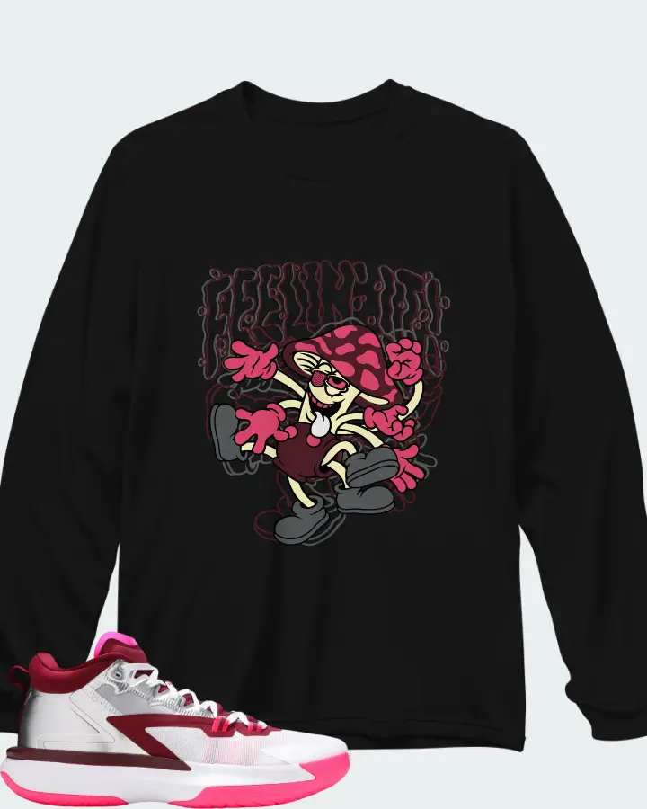 Air Jordan Zion 1 Marion Matching Long Sleeve T-Shirt