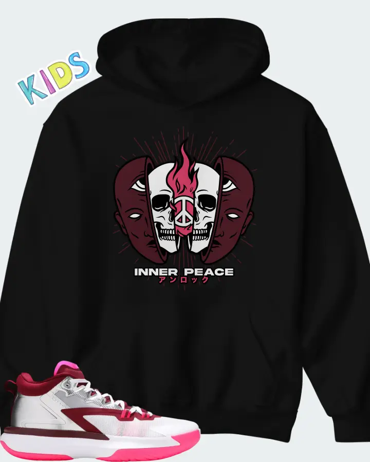 Air Jordan Zion 1 Marion Matching Kid's Hoodie