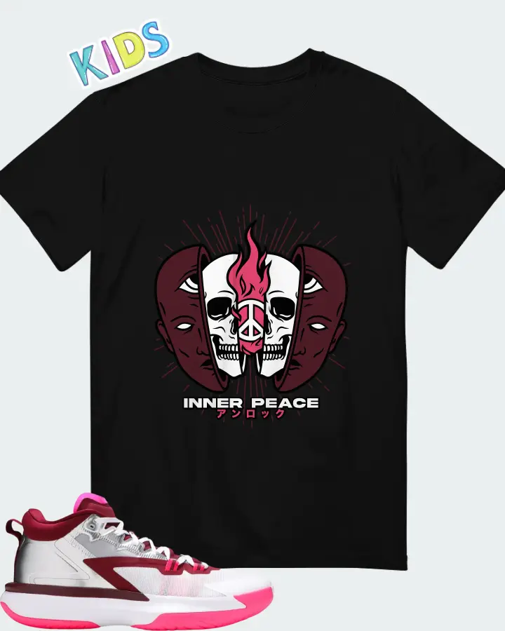 Air Jordan Zion 1 Marion Matching Kid's T-Shirt
