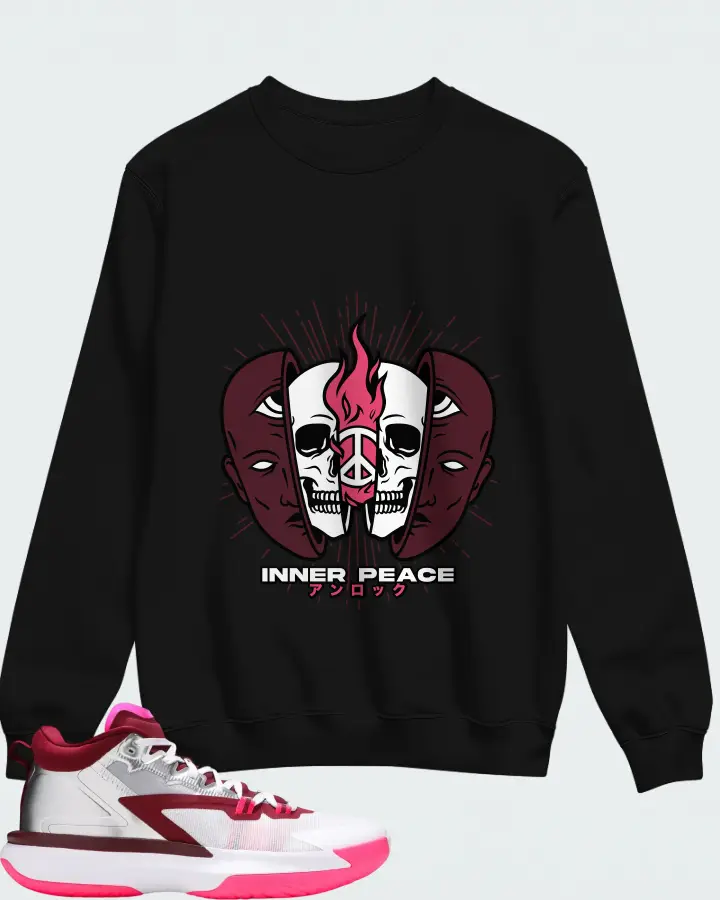 Air Jordan Zion 1 Marion Matching Sweatshirt
