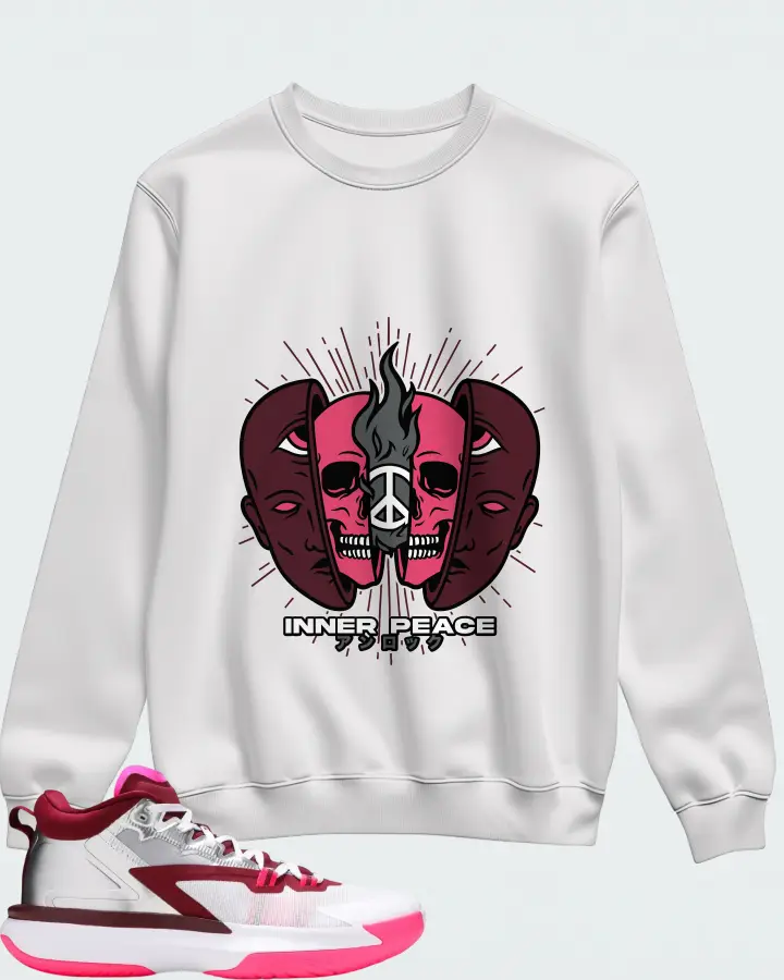 Air Jordan Zion 1 Marion Matching Sweatshirt