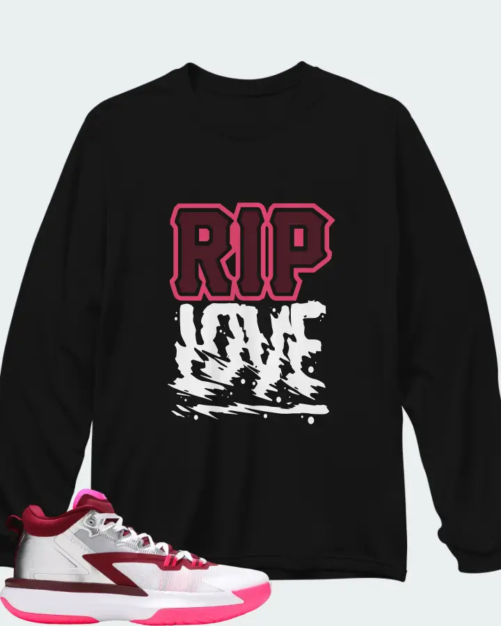 Air Jordan Zion 1 Marion Matching Long Sleeve T-Shirt
