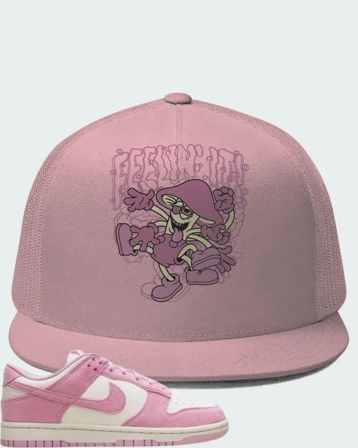 Nike Dunk Low Next Nature Pink Rise Matching Hat