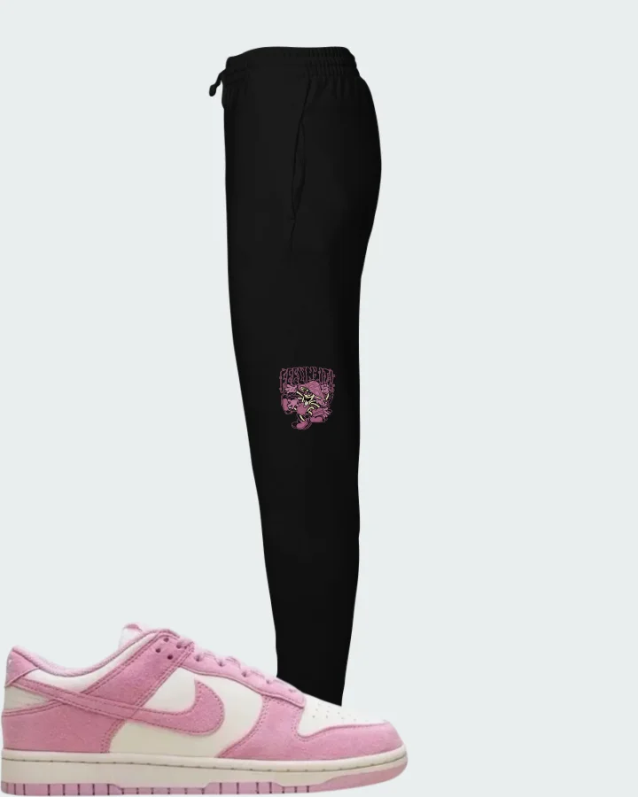 Nike Dunk Low Next Nature Pink Rise Matching Joggers