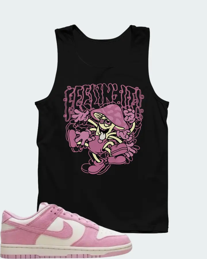 Nike Dunk Low Next Nature Pink Rise Matching Tank Top