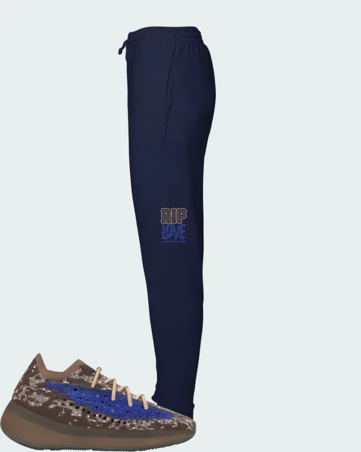 adidas Yeezy Boost 380 Azure Reflective Matching Joggers