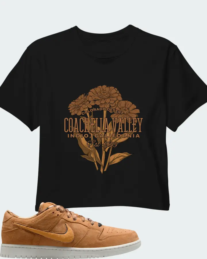 Note x Nike SB Dunk Low Brew & Biscuits Matching Crop Top